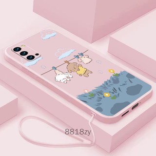 ốp lưng oppo reno 4 reno 5 reno 4 pro reno 5k Ốp Điện Thoại tpu silicone Mềm Chống Rơi Vỡ In Hình Dễ Thương Kèm Dây Đeo Cho oppo reno 4 reno 5 reno 4 pro reno 5k
