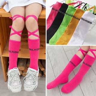 Tất Vớ Cotton Cổ Cao Cột Dây, Vớ Đan Chéo Phong Cách Hiphop HaminStore