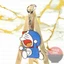 Móc khóa Doraemon Chú mèo máy đến từ tương lai in hình anime chibi