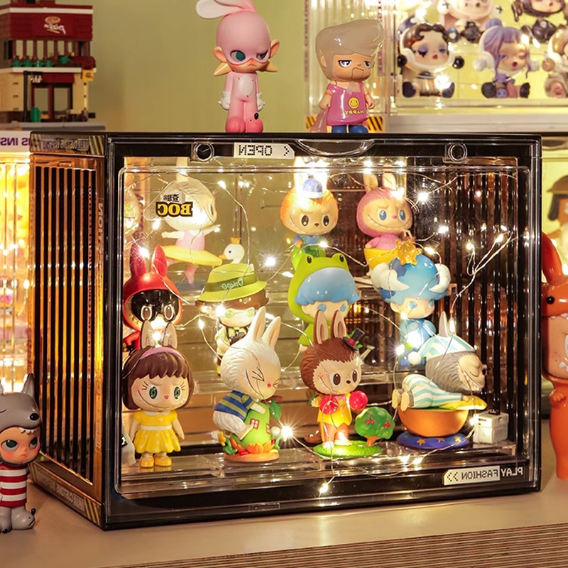 Tủ, Hộp Mika Đa Năng,Mô Hình Đồ Chơi Popmart, Kệ Hộp Trưng Bày Mô Hình, Nước Hoa,khung Trong Suốt Búp Bê