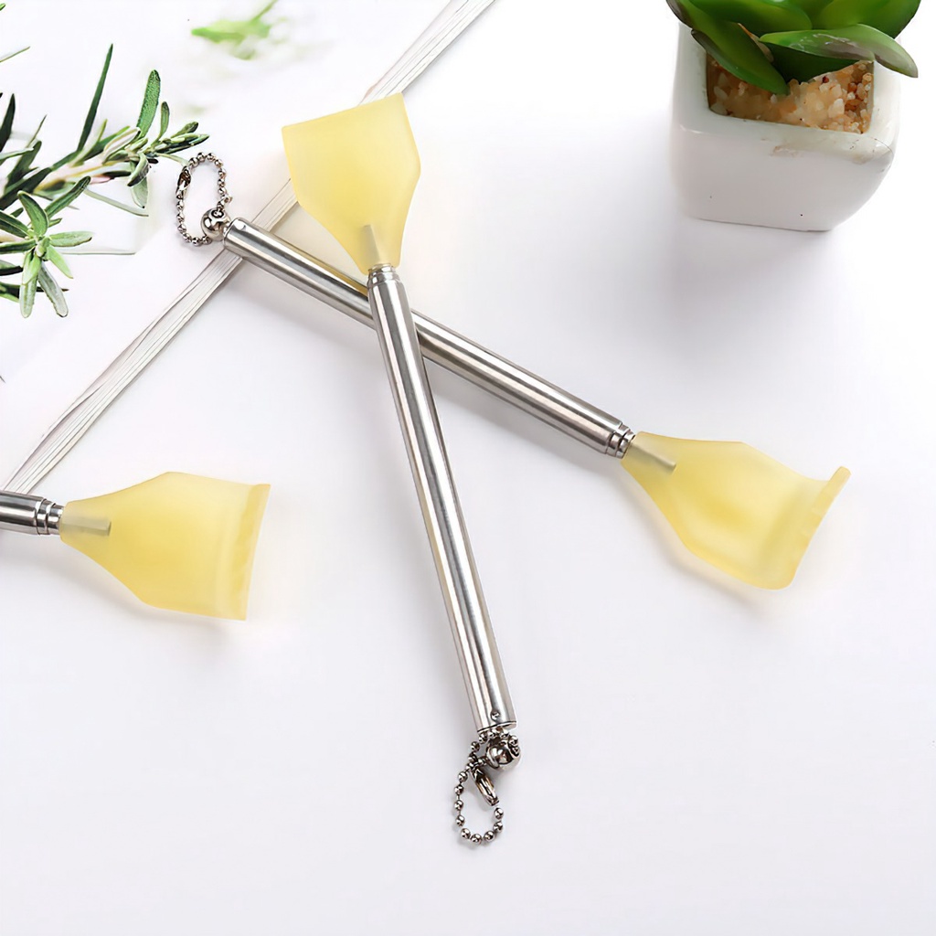 Gãy Lưng Inox Rút Gọn,Kéo Dài hình cây bút xinh xắn nhỏ gọn