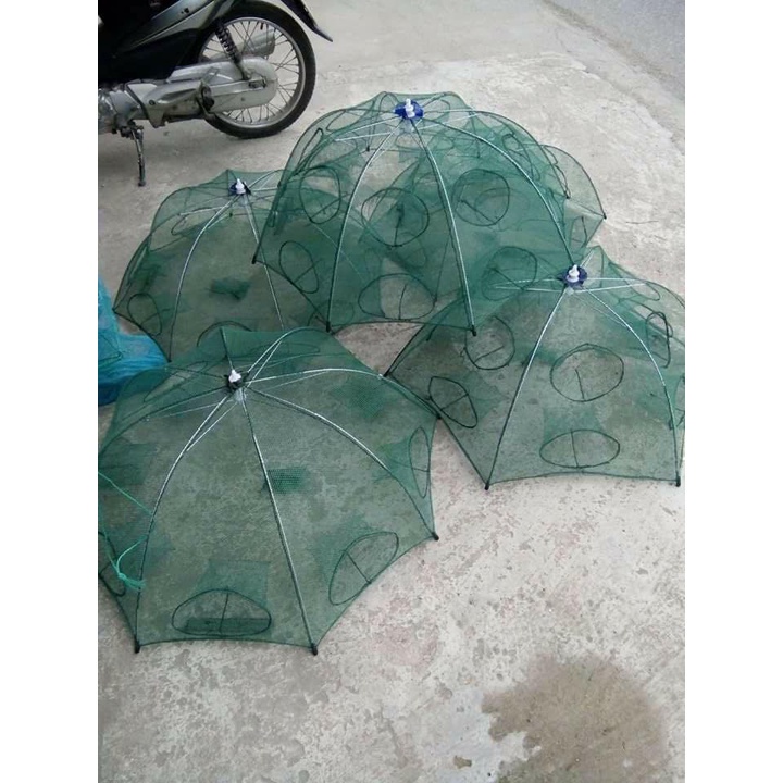 Lồng Bát Quái 6, 8, 12, 16 Cửa Lồng Ô Bát Quái, Lồng Bẫy Cá Lồng Bẫy Tôm Cua Lươn Trạch