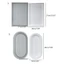 Unstop * Nhựa Coaster Khuôn Silicon Hộp Trang Sức Khuôn Cho Nhựa Dính DIY Khay Nhựa Khuôn