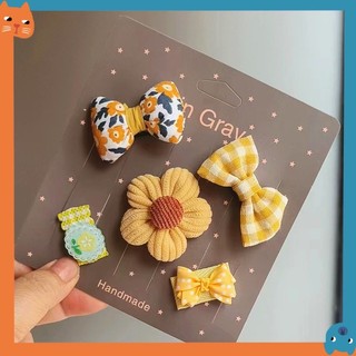 5 Cái / gói Kẹp Tóc Cho Chó Yorkshire Terrier BB Kẹp Tóc Teddy Puppies Dây Cao Su Grunge Kẹp Malz Đầu Thú Cưng Trang Trí