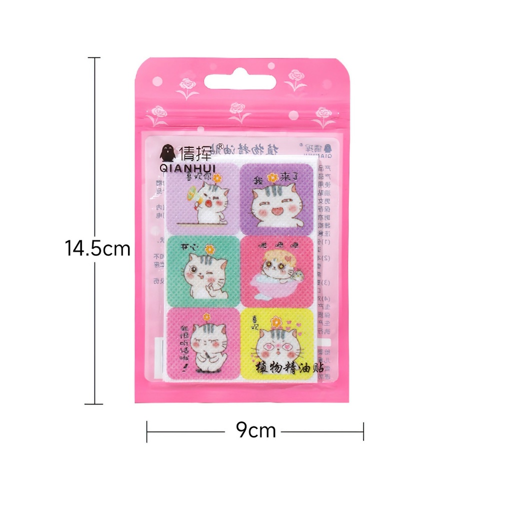 Set 36 Miếng Dán Xua Đuổi Muỗi Tinh Dầu Thực Vật