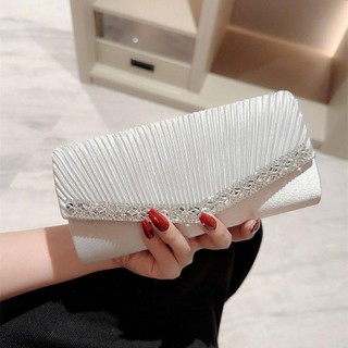 Ly hợp sequin WOAY, Túi dạ hội dây chuyền lấp lánh, Ví sang trọng Tiệc cưới