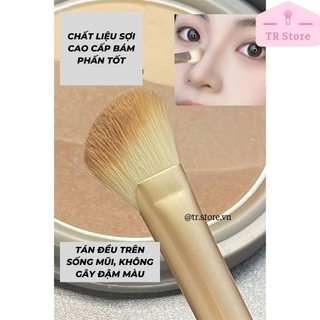 Cọ tạo khối mũi Gecomo tán phấn tạo sống mũi G1090 chuyên dụng phiên bản xanh lá