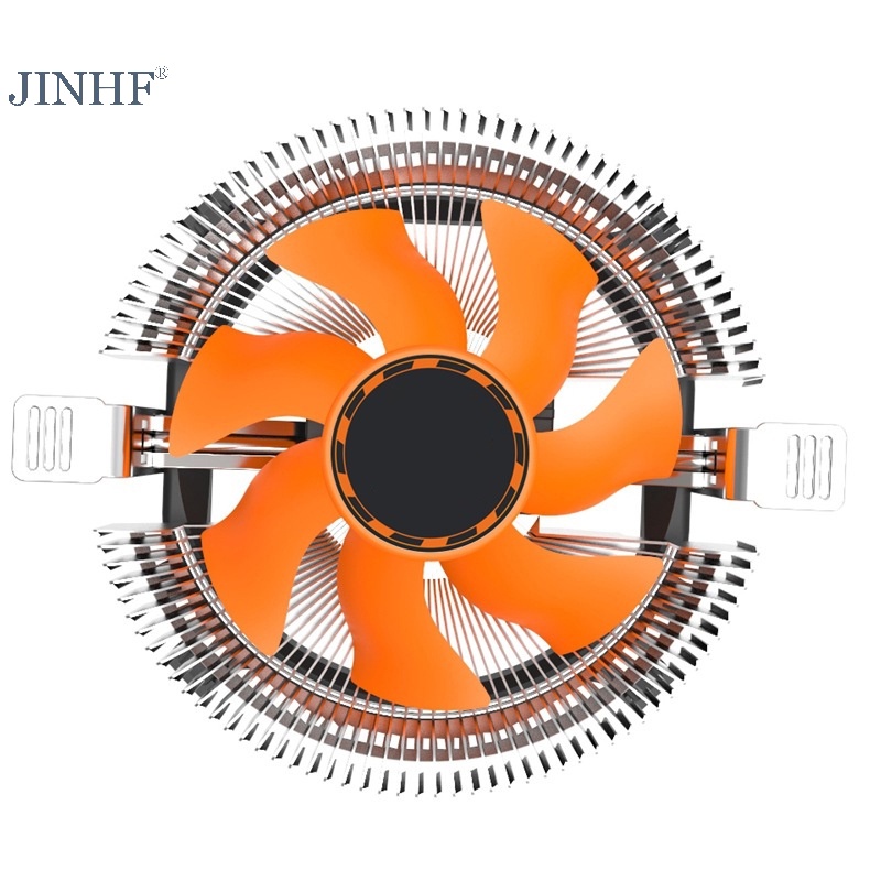 Jimf Quạt Tản Nhiệt cpu rgb 120mm pwm 4Pin Cho lga 1151 1150 1156 1155 ...