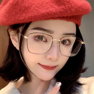 2024 Photochromic Chống Bức Xạ Kính Dành Cho Nữ Kim Loại Kính Mắt Máy Tính Chuyển Đổi Kính Dành Cho Nữ Chống Ánh Sáng Xanh Kính Mắt Bóng Cho Nữ