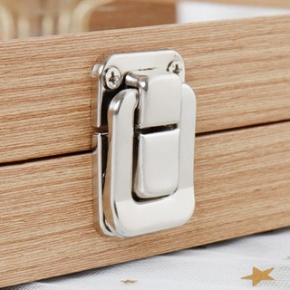 Màn hình huy chương MEGOCE, Hộp lưu trữ huy hiệu dung tích cao bằng gỗ, Vỏ kính trong suốt Pu Trang sức rỗng