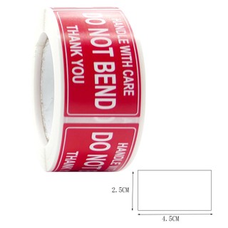 Cuộn 250 Nhãn Dán Cảnh Báo Có Chữ fragile Chuyên Dụng