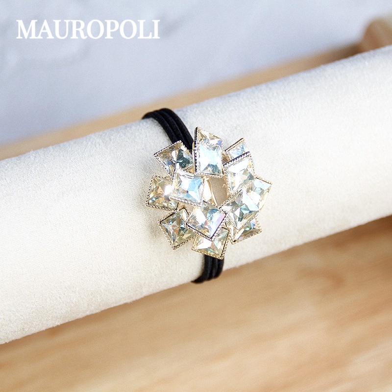 Mauropoli [Sẵn Sàng] Dây Tóc Nữ Đầu Dây Nữ Nhật Bản Hàn Quốc Phụ Kiện Tóc Phổ Biến Đầu Bóng Đuôi Ngựa Kim Loại Kim Loại