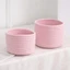 Giỏ đựng đồ để bàn CHEESELY, Giỏ đựng đồ chơi trẻ em bằng dây Cotton dệt, Bàn thủ công Các bộ phận nhỏ có thể gập lại Bộ sắp xếp lưu trữ máy tính để bàn Lưu trữ máy tính để bàn