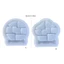 Unstop * Đồ Chơi Giá Đỡ Khuôn DIY Phụ Kiện Nhà Bếp Dính Trang Trí Khuôn Đất Sét