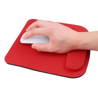 Tấm lót chuột còn lại cổ tay MARBLEM, Phụ kiện văn phòng xốp dày Bàn di chuột văn phòng chơi game, Thảm chuột tiện dụng EVA màu trơn