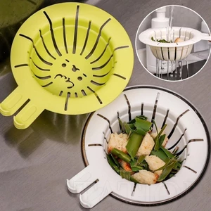 Lưới Lọc Rác Bồn Rửa Chén / Bồn Tắm / Nhà Bếp Hình Tai Thỏ Dễ Thương Bằng Thép Không Gỉ