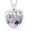 SQ BTS Bangtan Boys Vòng cổ đá quý hình trái tim Bộ sưu tập thần tượng Nam-joon Kim Kim Tae Hyung quà tặng sinh nhật