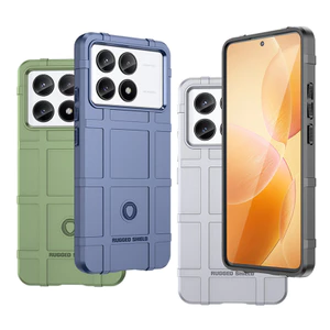Dành Cho Xiaomi Poco X6 Pro X5 X4 GT X3 NFC 5G Full Cover Hybrid Rugged Shield Vỏ Giáp Chống Sốc