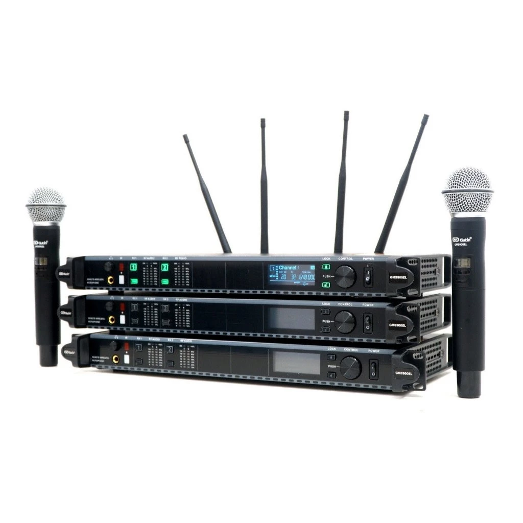 Micro Không Dây Gutin GMS900EL HÀNG CAO CẤP, Micro Karaoke Đức, Mic Hay, Sóng Khoẻ, Sử Dụng Tiện Lợi