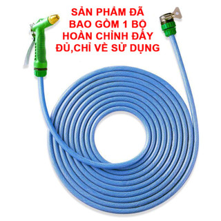 Vòi Xịt Tăng Áp Rửa Xe Gia Đình, Tưới Cây, Dọn Dẹp Rửa Sân Với 8 Chế Độ Xịt Kèm Súng Phun Tự Động