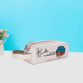 GC9 BIGBANG GD G-DRAGON POWER Pencil Case Pen Storage Bag Dung Tích Lớn Sinh Viên Vải Văn Phòng Phẩm Túi CG9