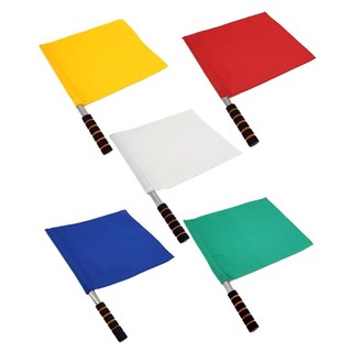 Cờ trọng tài HOMEHAVEN, Cờ Linesman nhiều màu chống nước, Chuyên nghiệp với miếng bọt biển Tay cầm cờ tín hiệu Bóng chuyền Đồ dùng bóng đá