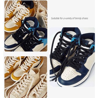 Dây Giày canvas cotton Dệt Cổ Cao Phong Cách Cổ Điển
