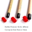 GUSTAVA 10 Chiếc Đầu Bảo Vệ, Thay Thế Ferrule Đầu Cao Su, Bền Trượt Snooker Bi-a Phụ Kiện Bảo Vệ Bi-a Bể Bơi Cue Câu Lạc Bộ Trong Nhà Pub Trò Chơi Gia Đình