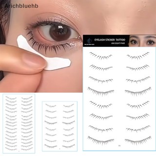 < Arichbluehb > 2023 Miếng Dán Lông Mi Giả Hình Xăm Trang Điểm Mắt Cho Nữ Hàng Mới Bán Chạy