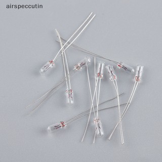 Airspecutin 10 chiếc 3 / 4 / 5mm 3 / 6 / 12 / 24V Bóng đèn Edison Sợi đốt gạo EN