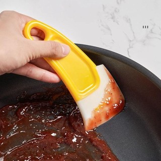 [Còn hàng] Thìa silicon làm sạch SCANDIFY, Dụng cụ cạo rửa nhà bếp bằng silicon chảo bẩn, Dụng cụ làm sạch dụng cụ nhà bếp Bàn chải nồi Dụng cụ làm sạch bát đĩa