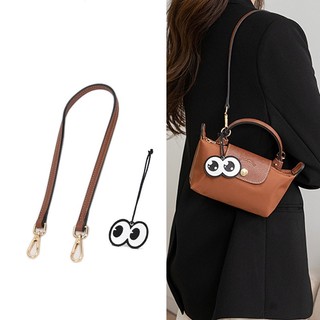 Dây Đeo Túi Xách mini Bằng Da Thật Hình Đôi Mắt To Phù Hợp Cho Chụp Ảnh