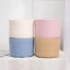Giỏ đựng đồ để bàn CHEESELY, Giỏ đựng đồ chơi trẻ em bằng dây Cotton dệt, Bàn thủ công Các bộ phận nhỏ có thể gập lại Bộ sắp xếp lưu trữ máy tính để bàn Lưu trữ máy tính để bàn