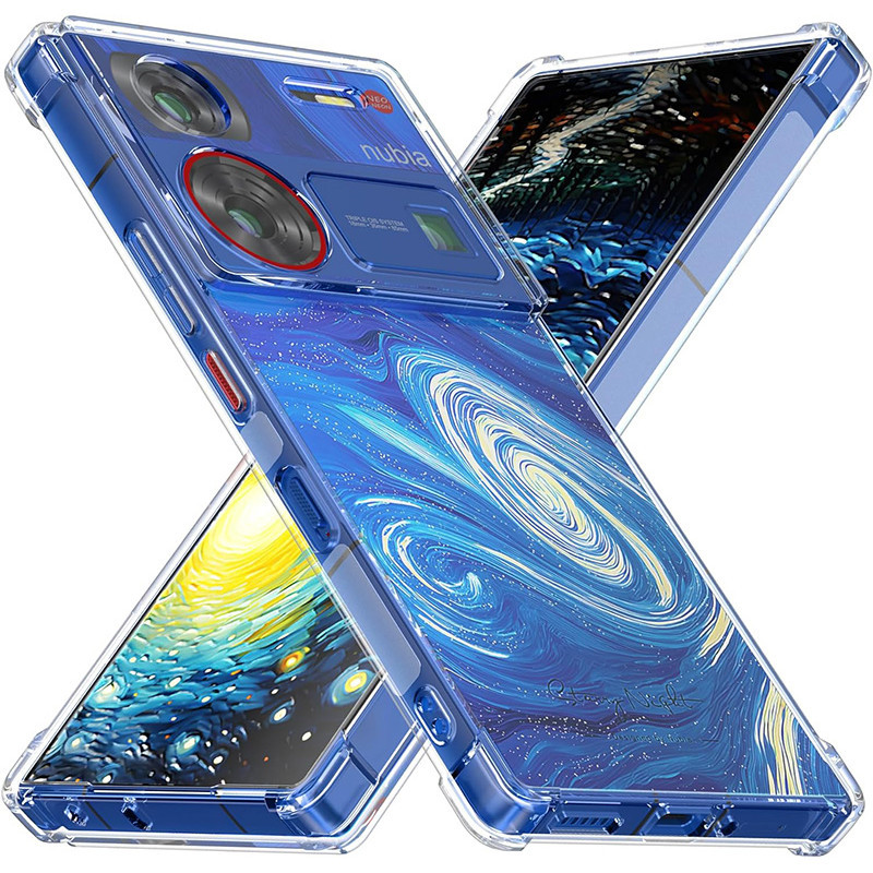 Ốp Điện Thoại Gel TPU Mềm Trong Suốt Chống Sốc Cho ZTE nubia Z60 Ultra / Z50 Ultra / Z50S Pro / Blade V50 Vita 4G