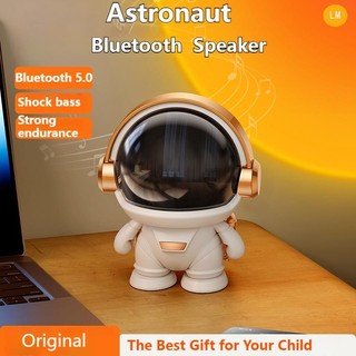 Loa Bluetooth phi hành gia Mini Astronaut Thông Minh LED Hộp Âm Thanh HiFi Âm Thanh Stereo Di Động