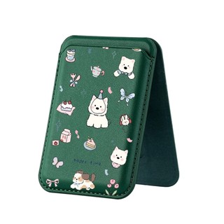 Con Chó Con Họa Tiết Bướm Ví Cho iPhone 16 15 14 13 12 pro Max 16Plus Thẻ Điện Thoại Cho Ốp Lưng Bỏ Túi Bao