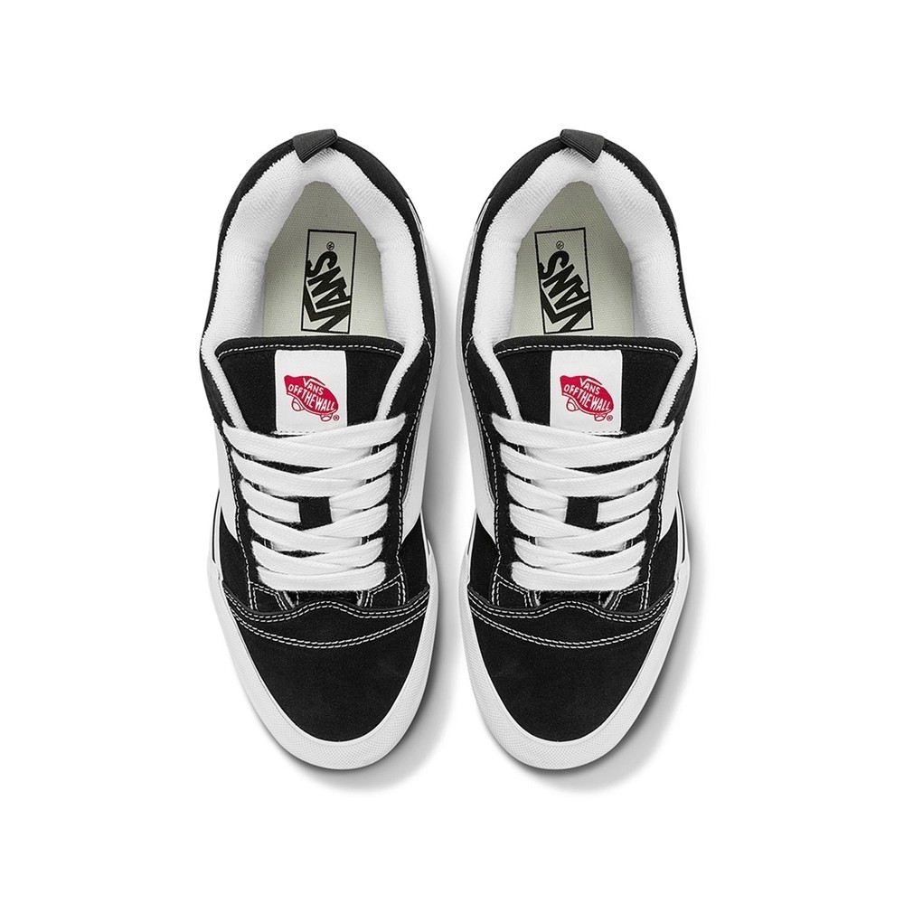 [Rẻ vô địch] Giày Vans chính hãng Knu Old Skool Black White - Đen Trắng - Top Best Seller