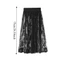 DELMER Váy An Toàn Petticoat, Sườn Xám 75cm Ren Underskirt Slips, Thời Trang Dạo Phố Hoa Cao Cấp Eo Lưới Underskirt Slips Dress Mùa Hè