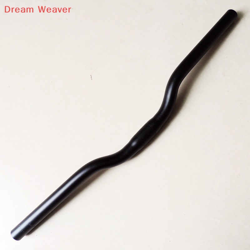 [Dream] Tay lái xe đạp leo núi hình nuốt màu đen mờ 25.4 * 620mm dành cho xe đạp mới