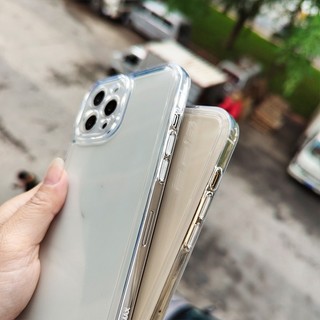 Ốp lưng trong suốt màu đen chống rơi cho IPhone 17 16 15 14 13 12 11 Pro Max MINI X XS XR XSmax 7 7 + 8 8 + 6 6 + Plus SE2 SE3 Vỏ silicon DCTK