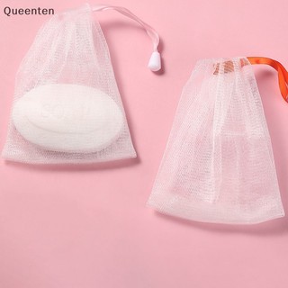 Queenten Túi Lưới Đựng Xà Phòng Tắm Tạo Bọt qt