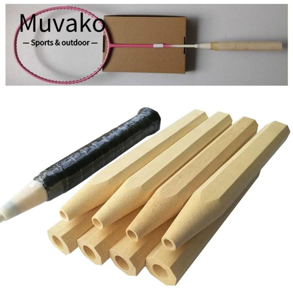 Muvako Tay Cầm Vợt Cầu Lông g5 g6 Bằng Gỗ Thay Thế Sáng Tạo