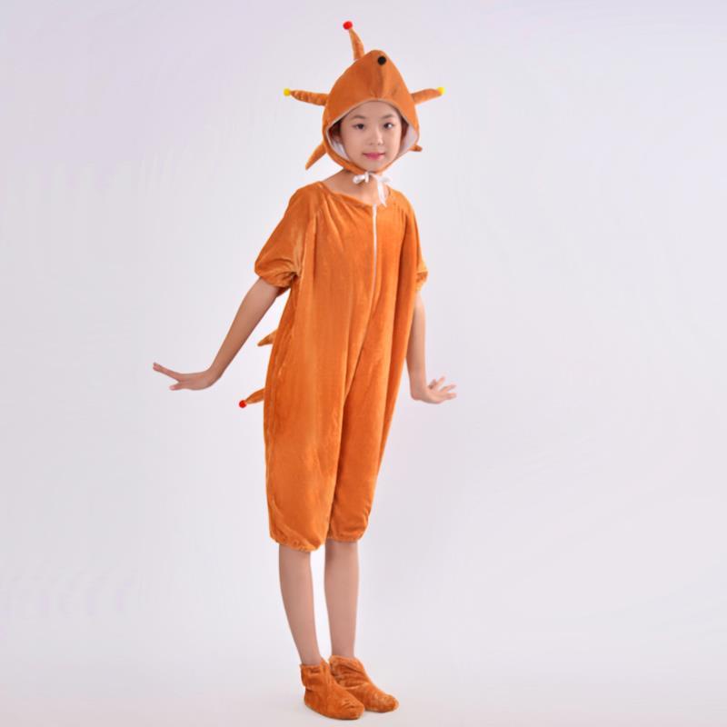 💕Chỗ💕 Quần Áo Trẻ Em Động Vật Múa Trang Phục Quần Áo Cho Bé Gái 3 Đến 14 Tuổi Hedgehog Trang Phục Mới Lạ Halloween Giáng Sinh