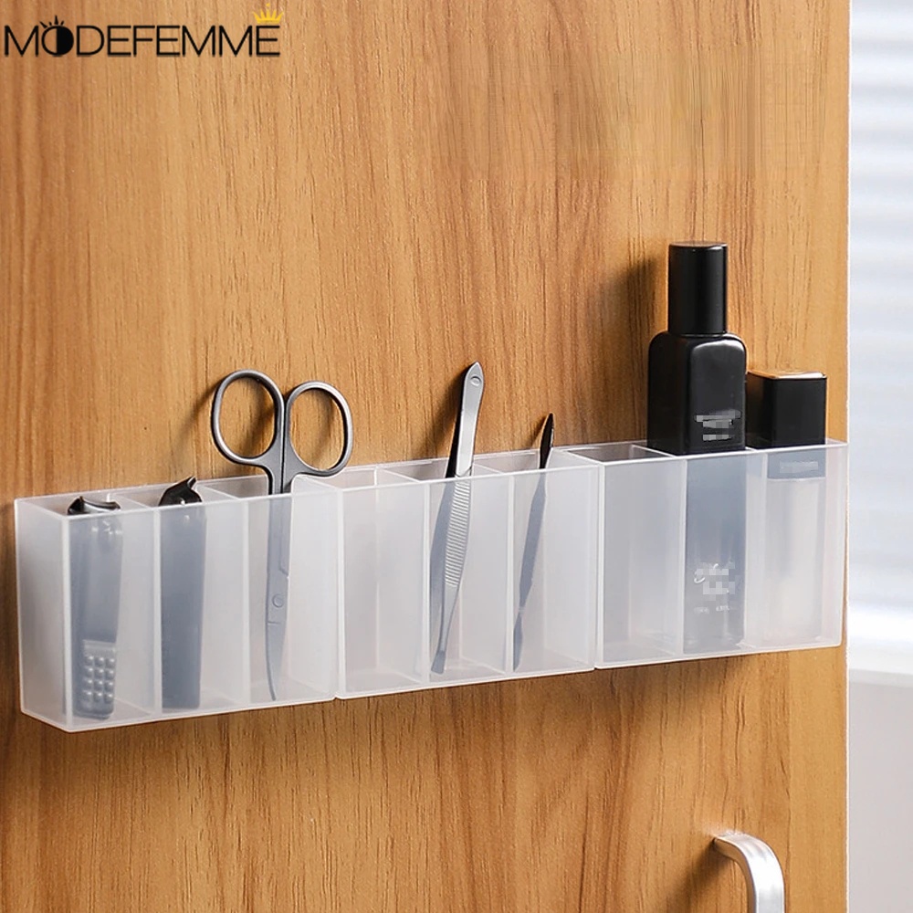 Giá Treo Tường Nhỏ 3 Ngăn Đựng Trang Sức / Hộp Đựng Trang Sức / Son Môi / Đồ Dùng Nhà Ở