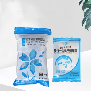 Giá sỉ - Túi 50 miếng lót bồn vệ sinh du lịch, Tiện Lợi, Vô Trùng, Sạch Sẽ, Không Thấm Nước - FETA