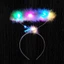 Băng đô cánh thiên thần Woke LED phát sáng có âm nhạc dành cho bé gái Halloween