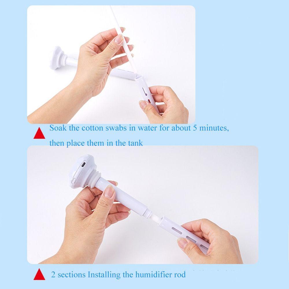 Máy tạo độ ẩm không khí USB AWNGD, Máy khuếch tán tinh dầu đèn LED ABS, Máy lọc ô tô siêu âm ánh sáng lãng mạn Mini Aroma