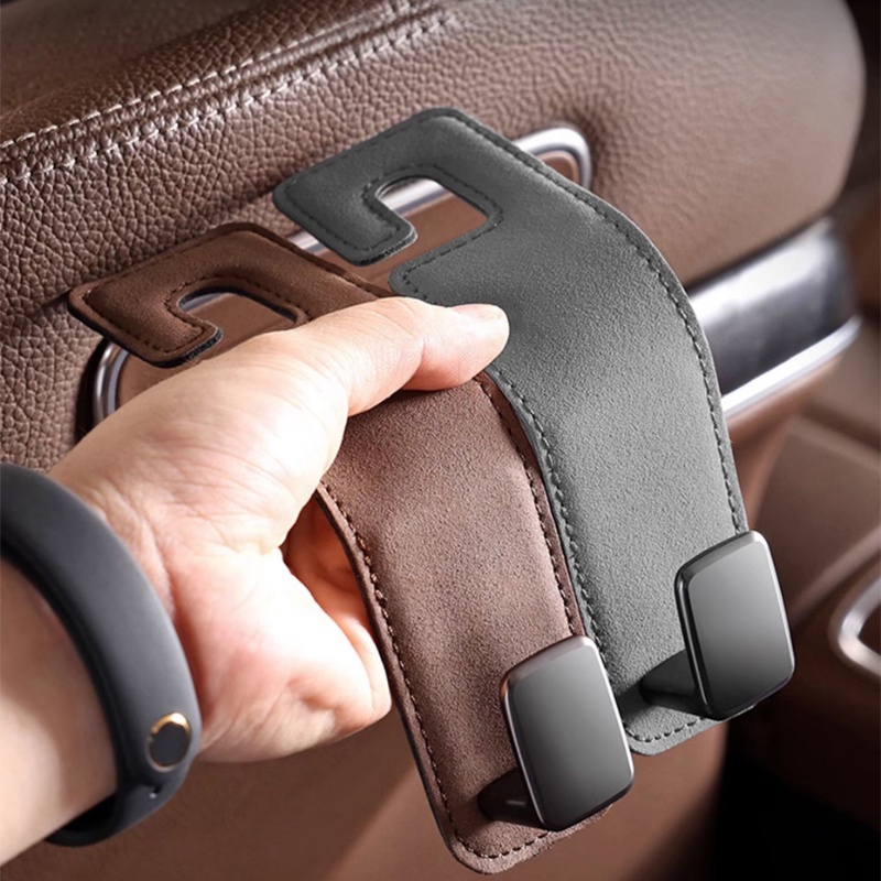 móc treo đồ ô tô SEAMETAL Ghế ô tô mặt sau móc treo kim loại, siêu chịu lực 20 kg