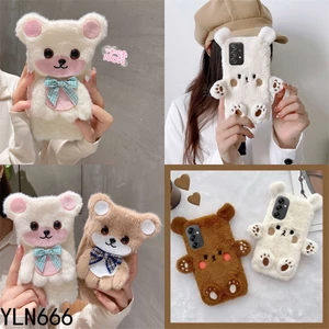 Dành Cho OPPO A18 A57 A58 A77 A78 A79 A80 A60 A92 A38 A72 A16K A17 A12 A15 A53 A33 A31 A5X A3PRO Thời Trang Phong Cách Mới Gấu Dễ Thương Sang Trọng Phong Cách Sang Trọng Sang Trọng Bảo Vệ Chống Sốc