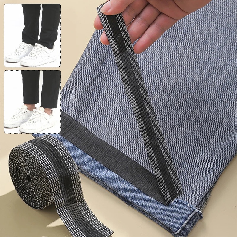 Cuộn Băng Keo Ủi Quần Áo 1-5m Tự Dính Tiện Dụng diy